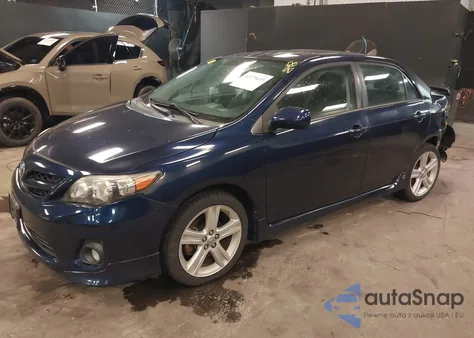 2013 Toyota Corolla S из США, поврежденный, VIN 2T1BU4EE4DC044555